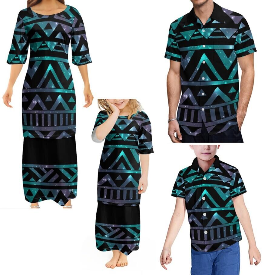 Plant Parent T Shirt - Polynesia Family Look Puletasi Mother Daughter