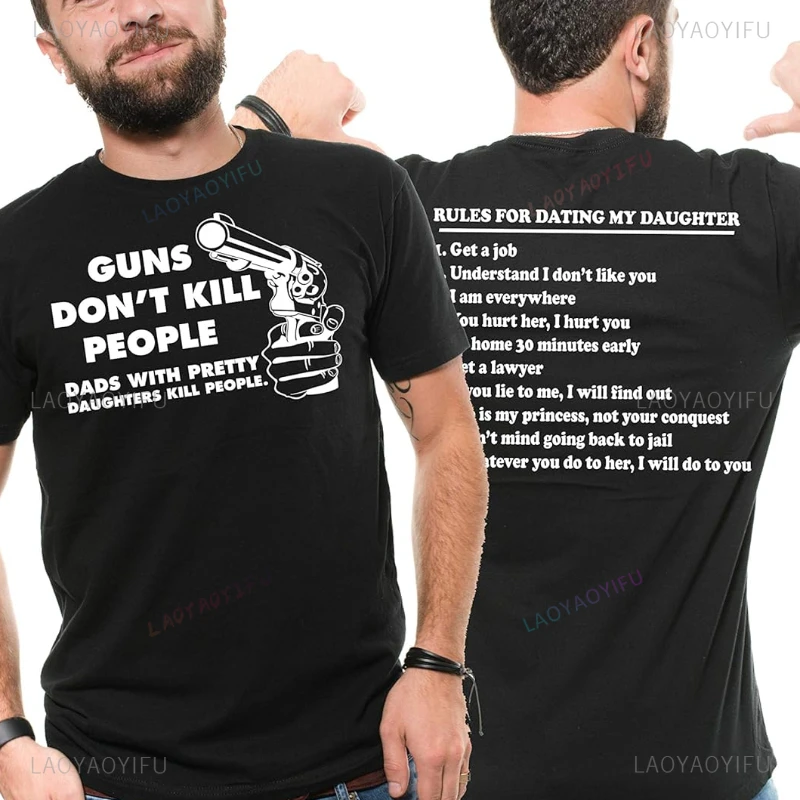Plant Parent T Shirt - Rules for Dating My Daughter Men