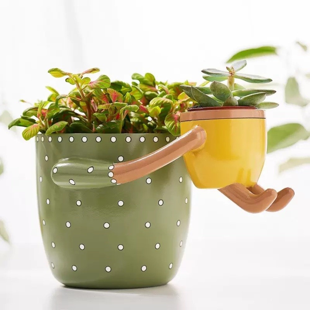 Resin Parent-child Flowerpot F - огляд і ціна Plant Parent Free