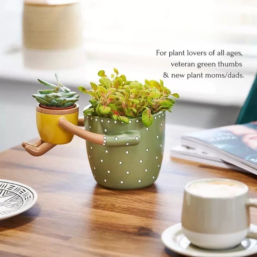 Resin Parent-child Flowerpot w - огляд і ціна Plant Parent Free